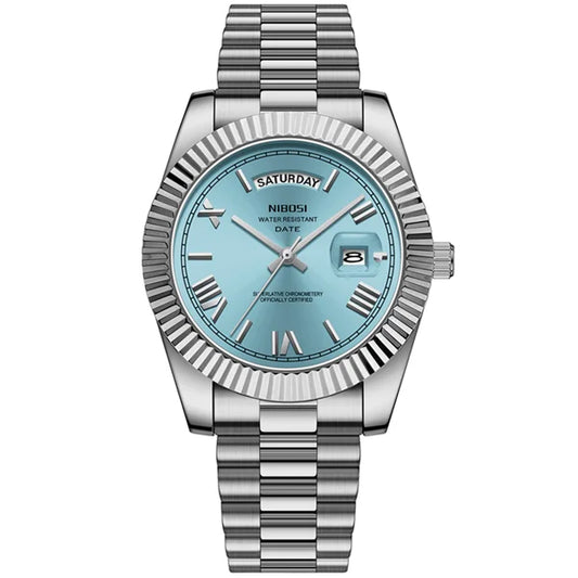 NIBOSI Baby Blue Watch
