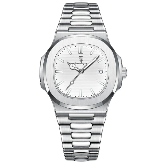 POEDAGAR Square Luxury Watch For Men